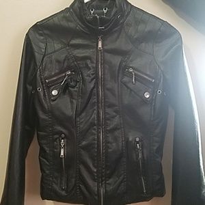 Faux leather jacket J2